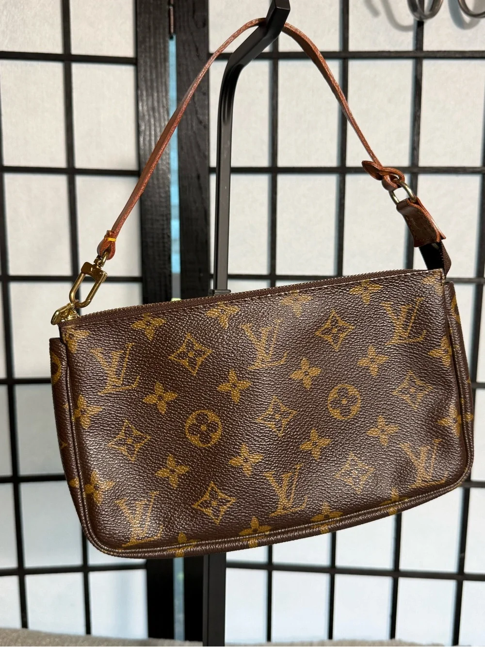 Louis Vuitton Brown Monogram Pochette